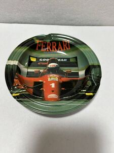 超激レア希少！昭和レトロ！F1 GRAND PRIX！world championship FERRARI アラン プロスト灰皿！当時物！新品未使用品！入手困難品！