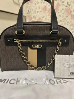 MICHAEL KORS★ブランドロゴサッチェルバック★