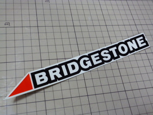 70s 80s 正規品 旧ロゴ BRIDGESTONE ステッカー 当時物 です(211×24mm) 70年代 80年代 ビンテージ ブリヂストン