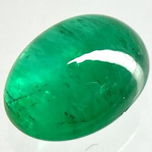●天然エメラルド1.389ct●m 約8.0×6.1mmソーティング付 ルース 裸石 宝石 ジュエリーjewerly emerald