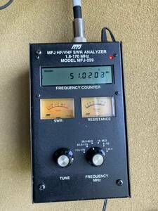 ★MFJ★　HF/VHF 1.8-170MHz SWR アナライザー　中古品