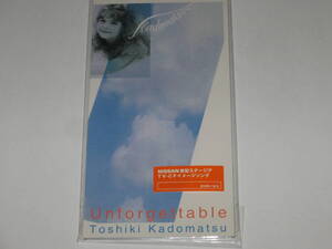 CD 角松敏生『Unforgettable』8cmシングルCD/TOSHIKI KADOMATSU