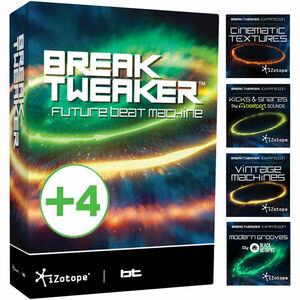 【iZotope】BreakTweaker EXPANDED!　拡張音源付き　正規シリアル　