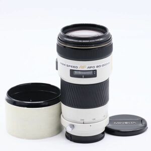 【並品】MINOLTA ミノルタ HIGH SPEED AF APO TELE ZOOM 80-200mm F2.8 SONY Aマウント #945