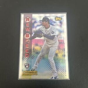 2024 topps archives 山本由伸 インサートカード ドジャース リフラクター　 RC ルーキー