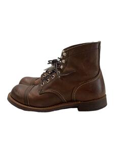 RED WING◆レースアップブーツ・アイアンレンジ/25.5cm/BRW