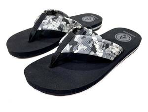 VOLCOM ボルコム V0811773CAM① メンズ US10 28cm ビーチサンダル BeachSandal ビーサン カモ柄 迷彩色 Camo ヴォルコム 新品即決 送料無料