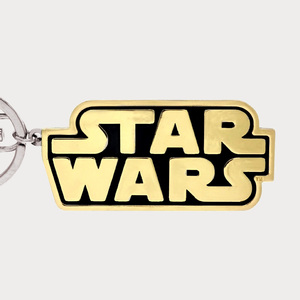 Star Wars (スターウォーズ)　Logo Pewter Key Ring メタルタイプ キーリング キーホルダー