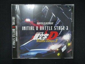 1235∴レンタル版CD SUPER EUROBEAT presents 頭文字[イニシャル]D INITIAL D BATTLE STAGE 3 0822