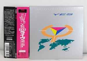 帯付き 紙ジャケ HDCD「イエス YES /ライヴ 9012 LIVE THE SOLOS」AMCY-6323 リマスター/オリジナル・ジャケット・コレクション