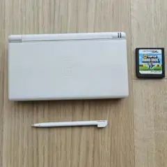 ニンテンドーDS Lite ホワイト スーパーマリオブラザーズ付き