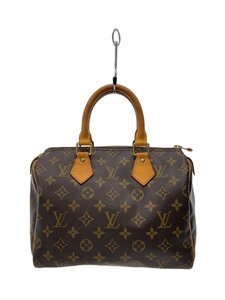 LOUIS VUITTON◆1)スピーディ25_モノグラム・キャンバス_BRW/PVC/BRW