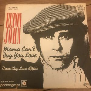 【7インチ】Elton John 「Mama Can