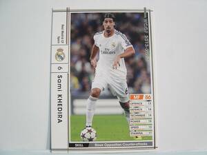 WCCF 2013-2014 EXTRA 白 サミ・ケディラ　Sami Khedira 1987 Germany　Real Madrid CF Spain 13-14 Extra Card