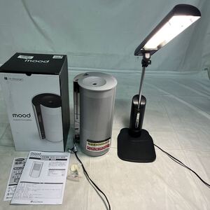 【ジャンク品】ハイブリッド式加湿器MOD-KH1403、ドウシシャ、2014年製。デスクスタンドKHN08-6334、コーナン2012年製