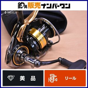 【美品】ダイワ 22 トーナメント ISO 3000LBD DAIWA TOURNAMENT イソ スピニングリール レバーブレーキ グレ クロ フカセ 等に（CKN_O1）