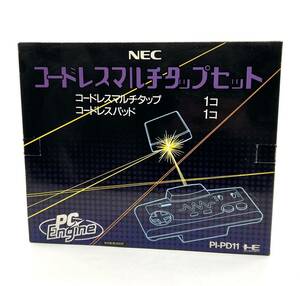 ■NEC PI-PD11 PCエンジン コードレスマルチタップセット 箱 冊子 付