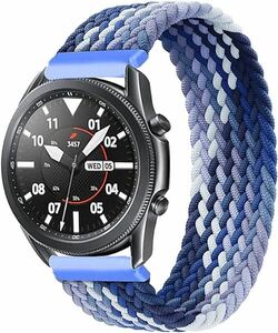 Galaxy Watch 3 バンド交換用 41mm/40mm ブルー