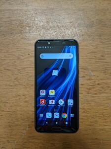 IY1009 docomo SIMフリー AQUOS sens2 SH-01L SHARP 4Gスマホ 簡易確認＆簡易清掃＆初期化OK 判定○ WebにてSIMロック解除受付手続済