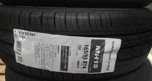 在庫品 4本 クムホ マーシャル MH15 165/55R14 KUMHO MARSHAL 送料込¥18700~