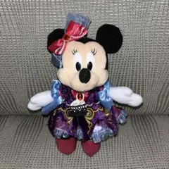 ディズニー　ハロウィン　ミニー　ぬいぐるみバッジ