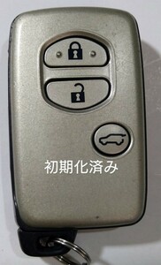 初期化済トヨタ純正3ボタンスマートキー ランドクルーザープラド基盤番号271451-5300 新品電池サービス⑫