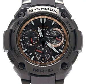 ★希少！電池交換済！良品！世界100本限定！CASIO カシオ G-SHOCK ジーショック MRG-8000RG-1AJF K18PG×チタン ソーラー メンズ★