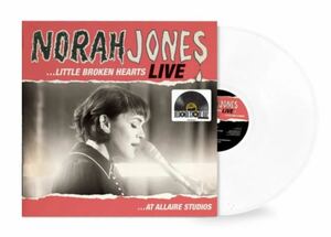 2500枚限定 未開封 ノラ・ジョーンズ Little Broken Hearts Live At Allaire Studios RSDホワイトカラー140g重量盤LP Norah Jones