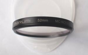 maumi マルミ　MC-Normal 52mm　保護フィルター　ケース付き