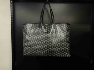 GOYARD SAINT LOUIS ゴヤール サンルイ トートバッグ ブラック 店舗受取可