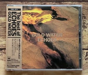 ★廃盤CD 帯付き「GOLD WATER The Best of ECHOES」エコーズ（辻仁成）