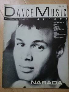 ★レア DANCE MUSIC REPORT DMR 1988 #7 RAP HIP HOP 洋書 洋雑誌 ラップ ヒップホップ HOUSE HI-NRG RAREGROOVE R&B NARADA