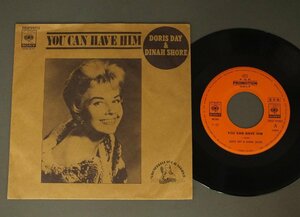 ★日7inch DORIS DAY & DINAH SHORE/YOU CAN HAVE HIM★