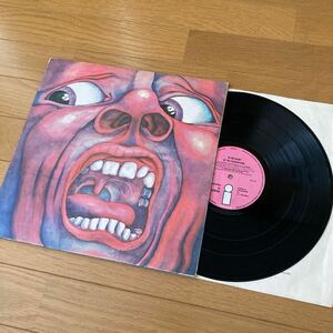 In The Court Of The Crimson King　英国オリジナルステレオ盤　A▽2 B//2　キングクリムゾンの宮殿　キングクリムゾン　King Crimson