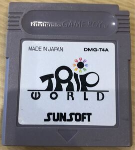 GB トリップワールド　ゲームボーイ　TRIP WORLD サンソフト ソフトのみ