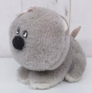 昭和レトロ 当時物 ＊レトロぬいぐるみ ＊GUY ORIGINAL ANIMAL PET.S デザインキザワ ＊犬 アニマル リボン＊16×13cm ＊レア ファンシー