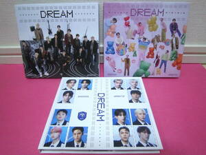 K-POP♪ SEVENTEEN（セブチ）JAPAN 1st EP「DREAM」日本盤CD 3形態セット！美品！※厚みの関係から簡易梱包！※