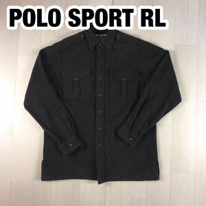 POLO SPORT RALPH LAUREN ポロスポーツ ラルフローレン ジャケット S ダークグレー ビッグシルエット