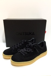 代官山)THE ONITSUKA ジオニツカ オニツカタイガー Mity スエードスニーカー ローカット ブラック サイズ24.5cm