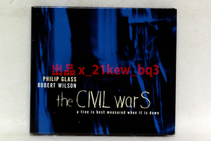 ★盤面良好★フィリップ・グラス & ロバート・ウィルソン『ザ・シヴィル・ウォーズ』Glass/Wilson/The Civil Wars★独盤