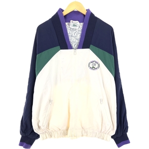 古着 80~90年代 ラコステ LACOSTE IZOD ナイロンジャケット メンズL相当 ヴィンテージ /eaa471698