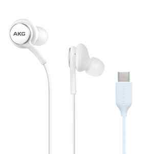 SAMSUNG純正◆EO-IC100 Earphones Tuned by AKG /Galaxy ギャラクシーイヤホン USB Type C 白 [輸入品] バルク品