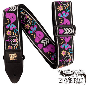 ERNIE BALL PURPLE BIRD LUPIN JACQUARD STRAP ストラップ [#5331]〈アーニーボール〉