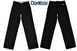 K-1653★OSHKOSH CLASSIC オシュコシュ クラシック 40-3047★トラウザーズ ブラック黒色 ワークパンツ W30