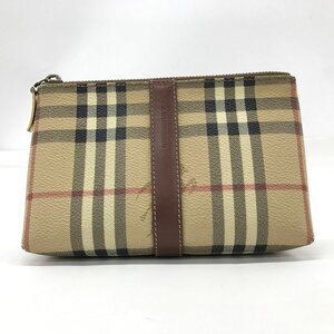 BURBERRY　バーバリー　ポーチ　ノバチェック　シャドーホース【DAARC022】