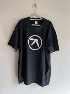 Aphex Twin Tシャツ XL 新品 black ブラック new t-shirt テクノ techno エイフェックス・ツイン Richard David James warp records 黒