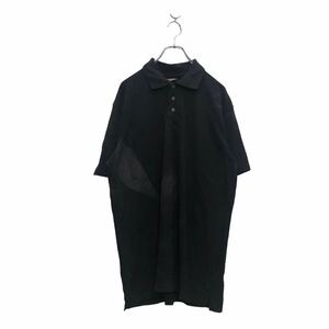 Dickies 無地 半袖ポロシャツ XL ディッキーズ ブラック シンプル ビッグサイズ 古着卸 アメリカ仕入 a603-6755