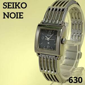 630 ★不動品ジャンク品★ SEIKO NOIE セイコー ノイエ 4N21-5430 レディース 腕時計 3針 スクエア クオーツ式