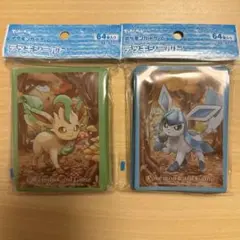 ポケモンカードゲード デッキシールド グレイシア リーフィア