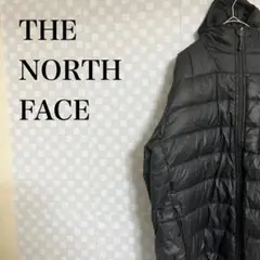 THE NORTH FACE ダウンジャケット 黒 フード付き